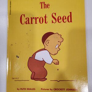 Vintage 89 The Carrot Seed Story Of Patience Ruth Krause Book